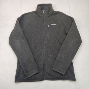 Patagonia Better Sweater Jacket Men's M‎ Full Zip Fleece Black Outdoor Hiking